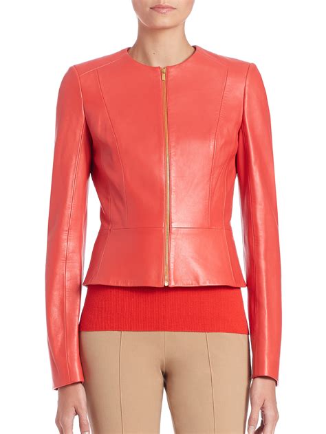 michael kors damen jacke orange|Michael Kors ladies orange.